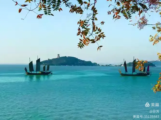 五湖四海美篇一。五湖之洞庭湖风光，太湖风光